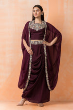 Three piece Designer Dress with Jacket