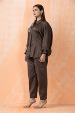 Designer Cotton Satin Co-ord Set