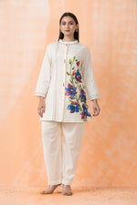 Hand painted Cotton Co-ord Set