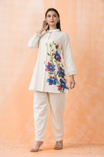 Hand painted Cotton Co-ord Set