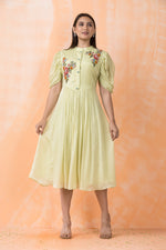 Knee Length Designer Dress