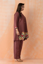 Embroidered Cotton Co-ord Set