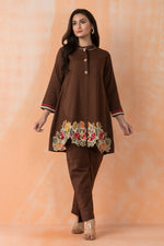 Embroidered Cotton Co-ord Set