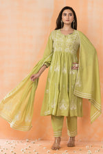 Chikankari Three piece Salwar Suit