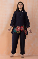 Embroidered Cotton Co-ord Set