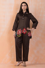 Embroidered Cotton Co-ord Set