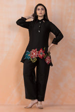 Embroidered Cotton Co-ord Set