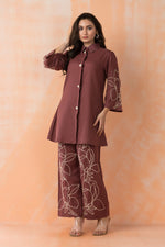 Embroidered Cotton Co-ord Set