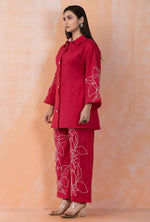 Embroidered Cotton Co-ord Set