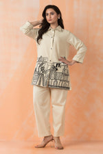 Embroidered Cotton Co-ord Set