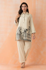 Embroidered Cotton Co-ord Set