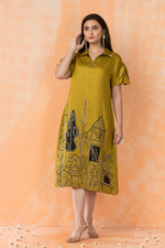 Knee Length Designer Dress