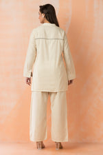 Embroidered Cotton Co-ord Set