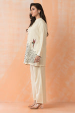 Embroidered Cotton Co-ord Set