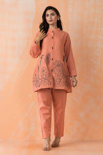 Embroidered Cotton Co-ord Set