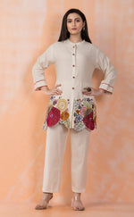 Embroidered Cotton Co-ord Set