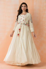 Three piece Designer Dress with Jacket