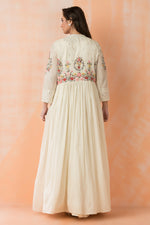 Three piece Designer Dress with Jacket