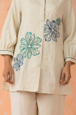 Embroidered Cotton Co-ord Set