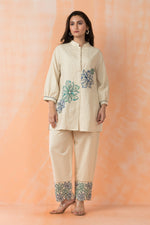 Embroidered Cotton Co-ord Set