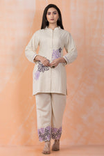 Embroidered Cotton Co-ord Set