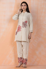 Embroidered Cotton Co-ord Set