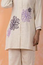 Embroidered Cotton Co-ord Set