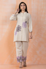 Embroidered Cotton Co-ord Set