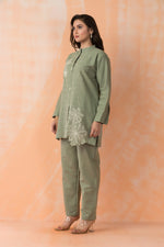 Embroidered Cotton Co-ord Set