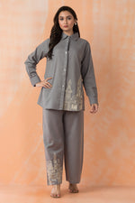 Embroidered Cotton Co-ord Set