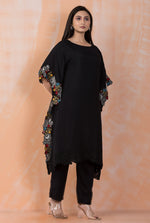 Designer Muslin Kaftan Style kurta pant set