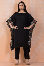 Designer Muslin Kaftan Style kurta pant set