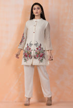 Designer Mul Chanderi Co-ord Set
