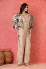 EmbroideredDesigner JacketwithTrousers