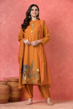 Mulchanderi Embroidered Kurta Pant Sets