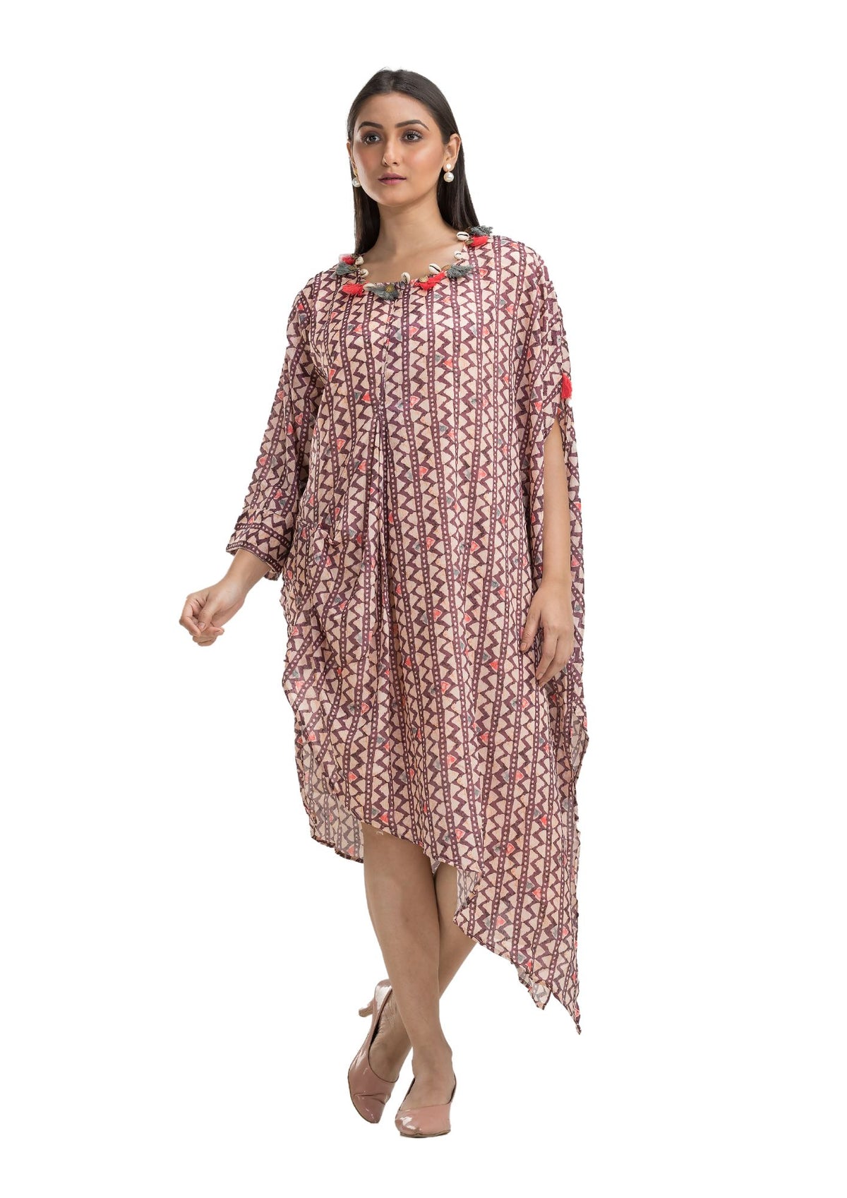 Printed Indo-Western dress