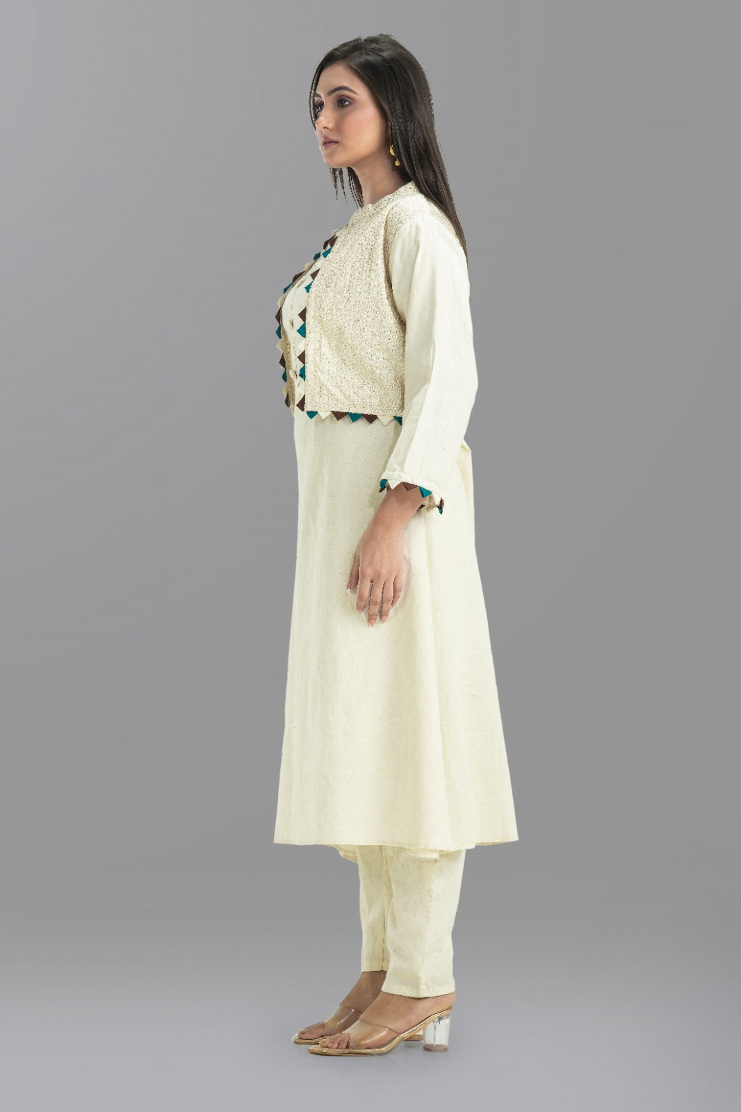 Designer Cotton Kurta Set