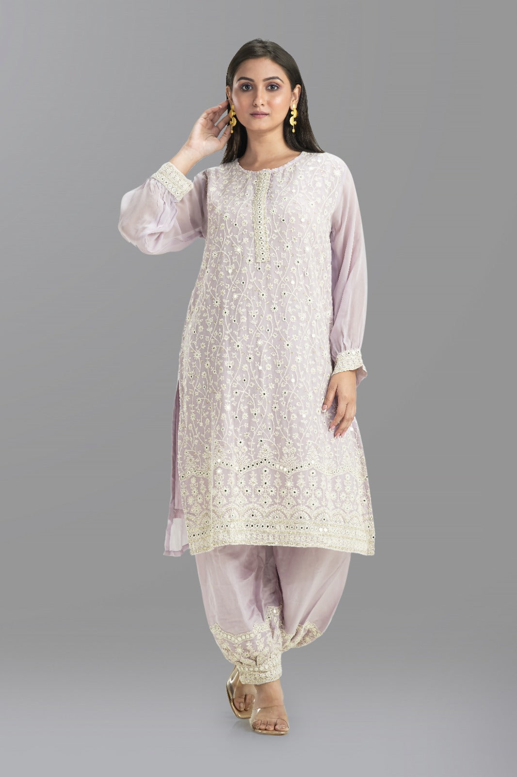 Embroidered Kurta & Pant set