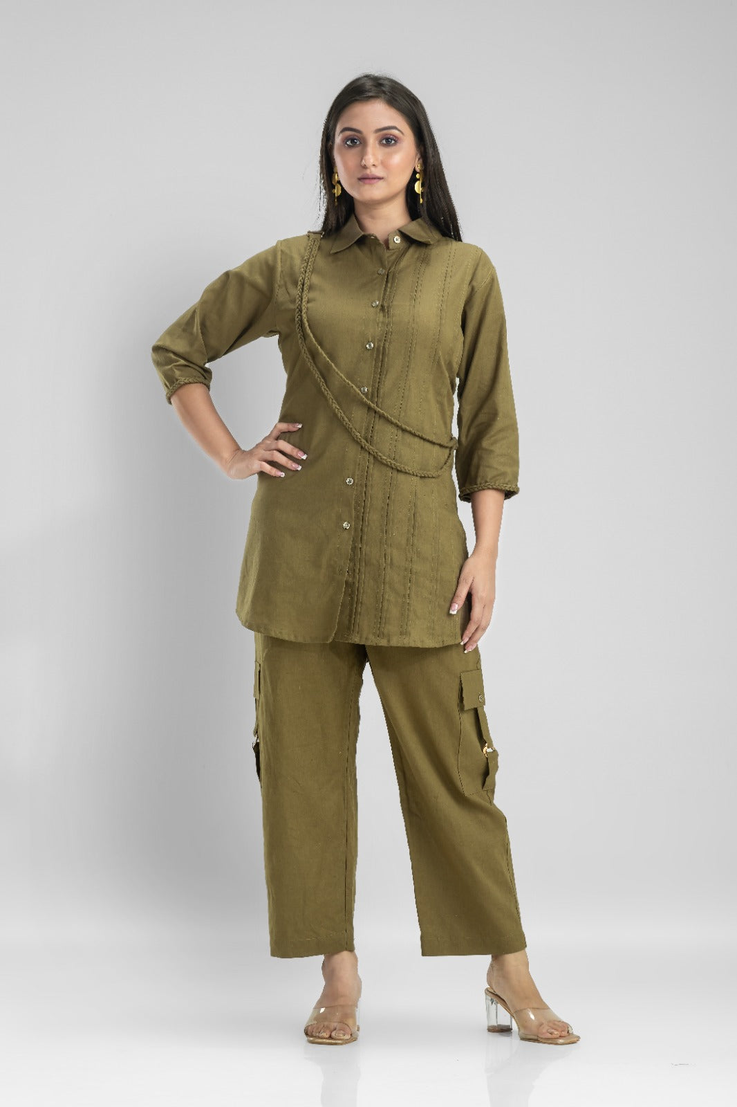 Designer Co-ord set with Sakli